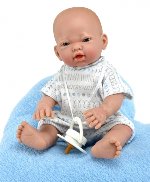 картинка испанские Пупс-мини "Малыш"с подушкой-сердечком (в коробке), 20 см, арт. 222 интернет-магазин TuKiTu.ru